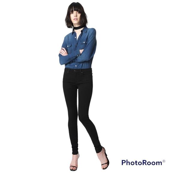 NWT Joe’s The Twiggy Tall Mid-Rise Skinny Jeans in Dark Blue - Picture 1 of 9